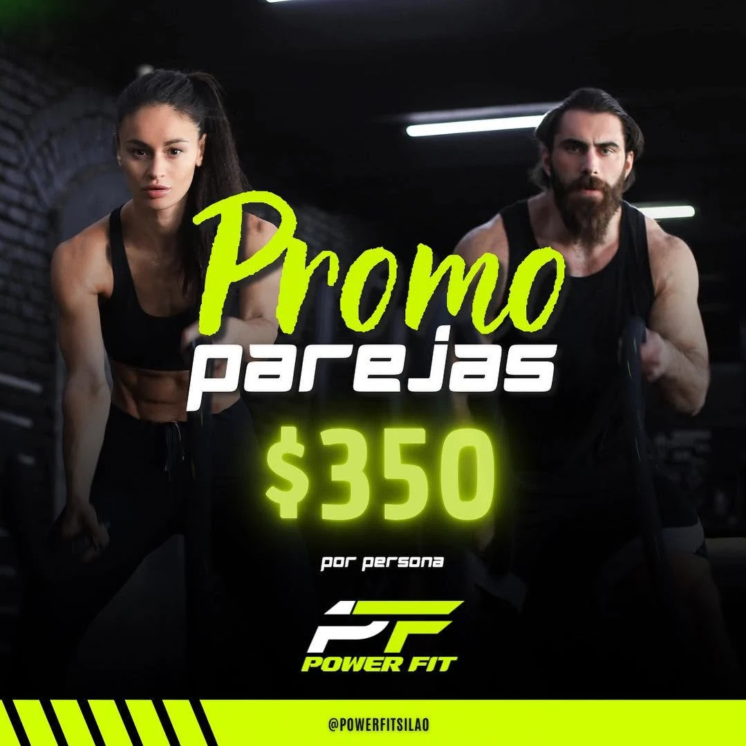 Promoción parejas Power Fit