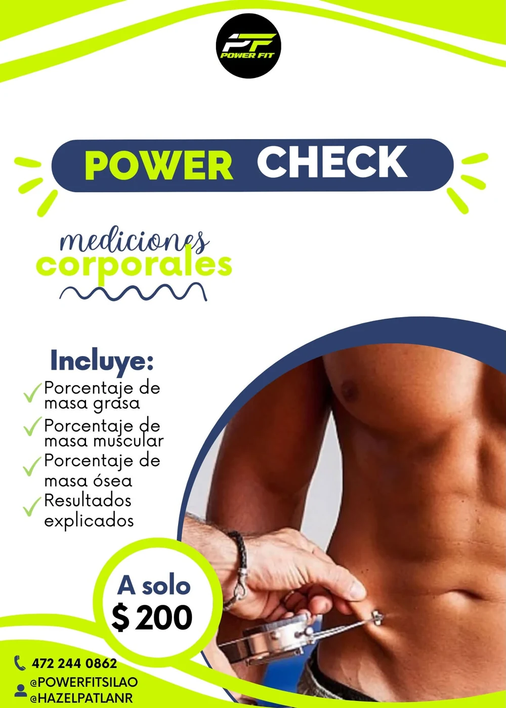Power Check mediciones corporales